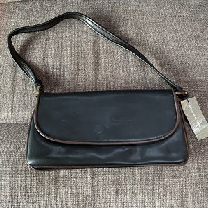 Jones New York black and brown shoulder bag